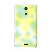 SO-04E-YCM2P0350-78 [オリジナルデザイン docomo SO-04E Xperia A ケース (タイダイ スイートグリーン)]