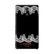 SO-04E-YCM2P0380-78 [オリジナルデザイン docomo SO-04E Xperia A ケース (レースバラフライ)]