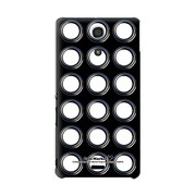 SO-04E-YCM2P0399-78 [オリジナルデザイン docomo SO-04E Xperia A ケース (Black Punk)]