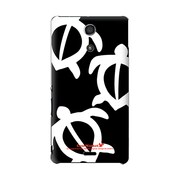 SO-04E-YCM2P0420-78 [オリジナルデザイン docomo SO-04E Xperia A ケース (モダン ホヌ モノクロデザイン)]