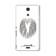 SO-04E-YCM2P0430-78 [オリジナルデザイン docomo SO-04E Xperia A ケース (モンステラ グラフィックス)]