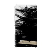 SO-04E-YCM2P0468-78 [オリジナルデザイン docomo SO-04E Xperia A ケース (モノクローム & モザイク)]
