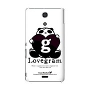 SO-04E-YCM2P0473-78 [オリジナルデザイン docomo SO-04E Xperia A ケース (Lovegram & Panda Love)]