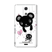 SO-04E-YCM2P0477-78 [オリジナルデザイン docomo SO-04E Xperia A ケース (メロイックベア サイコパス - C)]