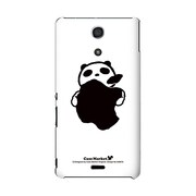 SO-04E-YCM2P0488-78 [オリジナルデザイン docomo SO-04E Xperia A ケース (サイコパス & アップル - パンダB)]