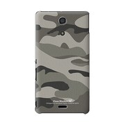 SO-04E-YCM2P0499-78 [オリジナルデザイン docomo SO-04E Xperia A ケース (カモ柄 カモフラージュ 大柄 B)]