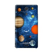 SO-04E-YCM2P0502-78 [オリジナルデザイン docomo SO-04E Xperia A ケース (星になったショボーン (´・ω・`))]