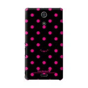 SO-04E-YCM2P0504-78 [オリジナルデザイン docomo SO-04E Xperia A ケース (ショボーン ドット (´・ω・`))]