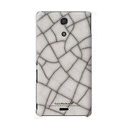 SO-04E-YCM2P0549-78 [オリジナルデザイン docomo SO-04E Xperia A ケース (Stone Crack A)]