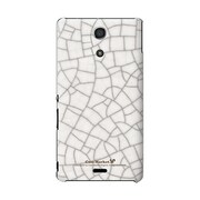 SO-04E-YCM2P0550-78 [オリジナルデザイン docomo SO-04E Xperia A ケース (Stone Crack B)]