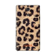 SO-04E-YCM2P0562-78 [オリジナルデザイン docomo SO-04E Xperia A ケース (ヒョウ柄 ワイルド＆クオリティー)]