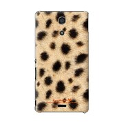 SO-04E-YCM2P0563-78 [オリジナルデザイン docomo SO-04E Xperia A ケース (チーター柄 ワイルド＆クオリティー)]