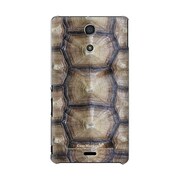 SO-04E-YCM2P0564-78 [オリジナルデザイン docomo SO-04E Xperia A ケース (亀 甲羅 プレート)]
