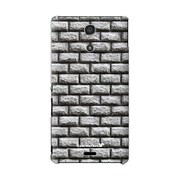 SO-04E-YCM2P0574-78 [オリジナルデザイン docomo SO-04E Xperia A ケース (レンガ パターン ダーククラシック A)]