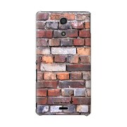 SO-04E-YCM2P0576-78 [オリジナルデザイン docomo SO-04E Xperia A ケース (レンガ パターン イングランドクラシック A)]