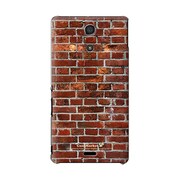 SO-04E-YCM2P0577-78 [オリジナルデザイン docomo SO-04E Xperia A ケース (レンガ パターン イングランドクラシック B)]