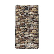 SO-04E-YCM2P0579-78 [オリジナルデザイン docomo SO-04E Xperia A ケース (レンガ パターン ネバダクラシック A)]