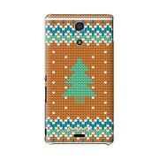 SO-04E-YCM2P0599-78 [オリジナルデザイン docomo SO-04E Xperia A ケース (スウェーデン クリスマス グラフィック B)]