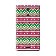 SO-04E-YCM2P0600-78 [オリジナルデザイン docomo SO-04E Xperia A ケース (スウェーデン クリスマス グラフィック C)]