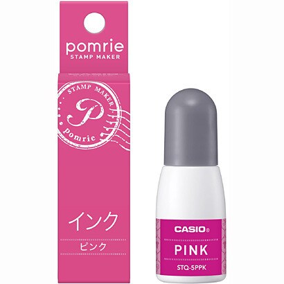 スタンプメーカー pomrie ポムリエ用 インク ピンク STQ-5PPK