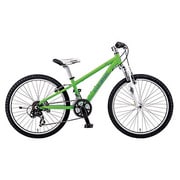 子ども用自転車 ジュニアバイク 24型 外装21段変速（フロント3段×リア7段） ACID GREEN 14L-U110 LGS-J24