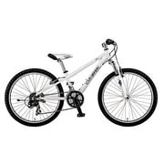 子ども用自転車 ジュニアバイク 24型 外装21段変速（フロント3段×リア7段） LG WHITE 14L-U112 LGS-J24