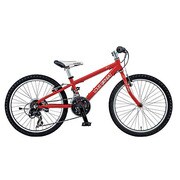子ども用自転車 ジュニアバイク 22型 外装18段変速（フロント3段×リア6段） LG RED 14L-U116 LGS-J22