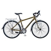 ツーリングバイク LGS-GMT 470mm 26インチ 外装24段変速 OLIVE GREEN 14L-FJ007