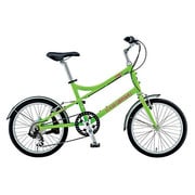 小径車(ミニベロ) 370mm 20型 外装7段変速 14L-FJ024 アシッドグリーン LGS-MV 1