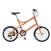 小径車(ミニベロ) 410mm 20型 外装7段変速 14L-FJ031 サンセットオレンジ LGS-MV 1
