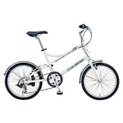小径車(ミニベロ) 450mm 20型 外装7段変速 14L-FJ131 LGホワイト LGS-MV 1
