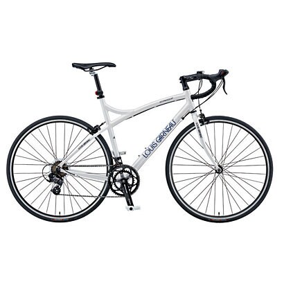 ロードバイク LGS-CR07 400mm 700×25C 外装14段変速 LG WHITE 14L-IE005