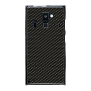 F-06E-YCM2P0016-78 [オリジナルデザイン docomo F-06E ARROWS NX ケース (ブラックカーボンパターン)]