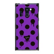 F-06E-YCM2P0114-78 [オリジナルデザイン docomo F-06E ARROWS NX ケース (Dot Pattern マウス パープル)]
