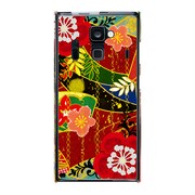 F-06E-YCM2P0116-78 [オリジナルデザイン docomo F-06E ARROWS NX ケース (和柄 大花)]