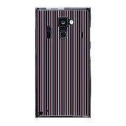 F-06E-YCM2P0180-78 [オリジナルデザイン docomo F-06E ARROWS NX ケース (Stripe Pattern Micro Line ダブル)]