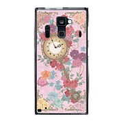 F-06E-YCM2P0189-78 [オリジナルデザイン docomo F-06E ARROWS NX ケース (ローズダイアル)]
