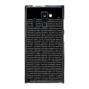 F-06E-YCM2P0361-78 [オリジナルデザイン docomo F-06E ARROWS NX ケース (円周率グラフィカル)]