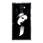 F-06E-YCM2P0444-78 [オリジナルデザイン docomo F-06E ARROWS NX ケース (THE WOMEN mono design)]