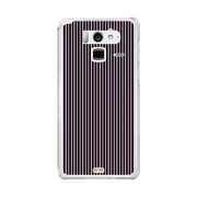 F-07E-YCM2P0180-78 [オリジナルデザイン docomo F-07E Disney Mobile ケース (Stripe Pattern Micro Line ダブル)]