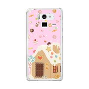F-07E-YCM2P0183-78 [オリジナルデザイン docomo F-07E Disney Mobile ケース (お菓子の家)]