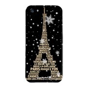 iPhone5-YCM2P0003-78 [オリジナルデザイン apple iPhone5 アイフォン5 ケース (エッフェル塔コレクション ブラック & ゴールド)]