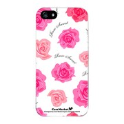 iPhone5-YCM2P0004-78 [オリジナルデザイン apple iPhone5 アイフォン5 ケース (ローズスウィート ホワイト)]