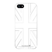 iPhone5-YCM2P0006-78 [オリジナルデザイン apple iPhone5 アイフォン5 ケース (ユニオンジャックコレクション ホワイト)]