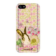 iPhone5-YCM2P0028-78 [オリジナルデザイン apple iPhone5 アイフォン5 ケース (フラワーラビット)]
