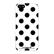 iPhone5-YCM2P0041-78 [オリジナルデザイン apple iPhone5 アイフォン5 ケース (Dot Pattern クラシック ホワイト)]