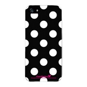 iPhone5-YCM2P0042-78 [オリジナルデザイン apple iPhone5 アイフォン5 ケース (Dot Pattern クラシック ブラック)]