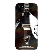 iPhone5-YCM2P0056-78 [オリジナルデザイン apple iPhone5 アイフォン5 ケース (バックインブラックギター)]