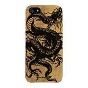 iPhone5-YCM2P0063-78 [オリジナルデザイン apple iPhone5 アイフォン5 ケース (昇り龍（黒龍）)]