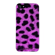 iPhone5-YCM2P0074-78 [オリジナルデザイン apple iPhone5 アイフォン5 ケース (チーター柄 パープル)]